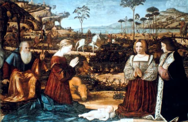 Holy Family with Two Donors, 1505