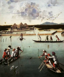 Hunting on the Lagoon