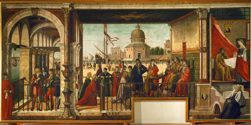 The Arrival of the Ambassadors of English Prince Ereo