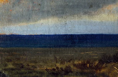 Blue Skies Over Sea