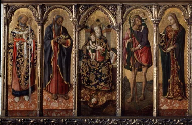 The Virgin and Child with Saints