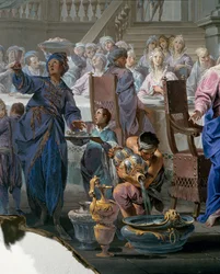 Marriage at Cana (detail)