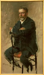Portrait of Renato Fucini, Italian Writer