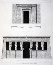 A Doorway and Gantry at the Temple of Tentyris