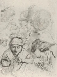 Citizen Aubourg, Madame Aubourg, and their Family