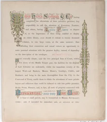 Trade Card for Messrs. Henry Southgate & Co., Book Sellers, 19th century