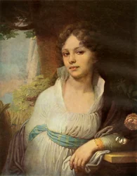 Portrait of Maria Ivanovna Lopukhina
