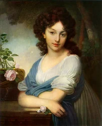 Portrait of Yelena Alexandrovna Naryshkina, 1799