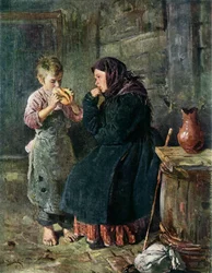 The Meeting of Mother and Son