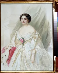 Portrait of a Lady in a Fur Cape