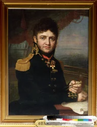 Portrait of Navigator and Officer Yuri Lisyansky (1773-1837)
