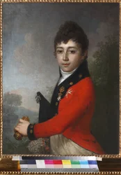 Portrait of Baron Alexey Nikolaevich Serdobin as a Child