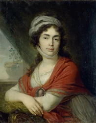Portrait of Maria Marfa Dmitrievna Dunina, née Norova, 1799
