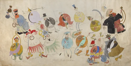 Costume design for the theater play Mystery-Bouffe by Vladimir Mayakovsky