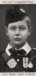 H.R.H Prince Albert of Wales, 1908