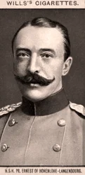 H.S.H, Prince Ernest of Hohenlohe-Langenbourg, 1908