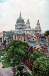 View from the Old Bailey Towards St Paul