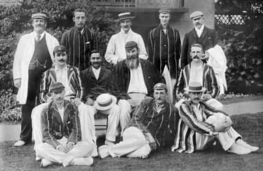 Gentlemen XI for the Fixture vs Players at Lords Cricket Ground, London