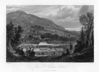 The St Fillan Games, Scotland