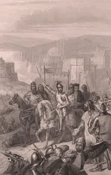 Marshal de Boucicault forces Sultan Bayezid to stop siege of Constantinople