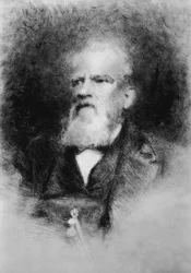 Portrait of Alberto Mazzucato, Italian composer