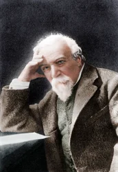 Robert Browning, English poet and playwright, late 19th century