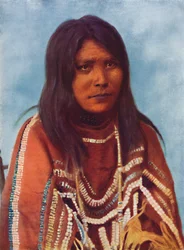 A Sarcee Indian Woman