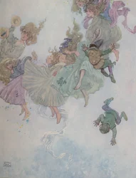 Round and Round They Went, Such Whirling and Twirling