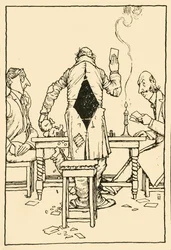 The Winning Card on the ace of diamonds, 1910