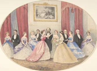British Reception in Baghdad, 1865