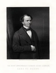 Edward Henry Stanley, 15th Earl of Derby, British statesman, mid-late 19th century