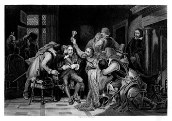 Charles I in the Guard Room