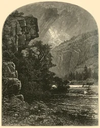 Profile Rock, 1874