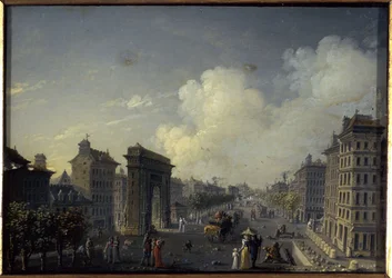 The Saint-Denis Gate and the Boulevard, between 1801 and 1850