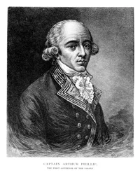 Arthur Phillip, British Admiral and colonial governor