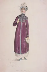 A Woman in a Walking Dress