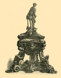 Bronze inkstand, mid-late 16th century, 1881