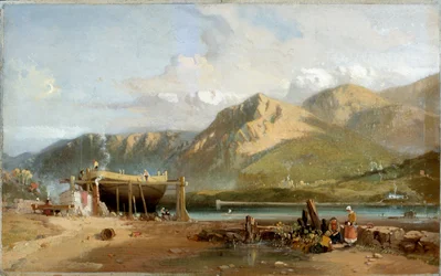 Scene on the Traeth Bach, North Wales