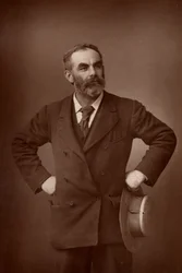 John Burns (1858-1943) English Labour (Socialist) Politician