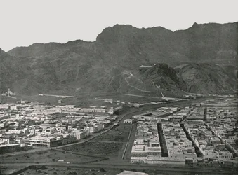 General View Showing the Camel Market, Aden