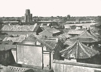 General View Showing the Ruins of the Cathedral, Tien-Tsin, China