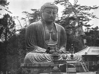 The Great Daibutsu, Kamakura, Japan, 1895