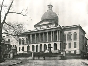 The Massachusetts State House, Boston, USA