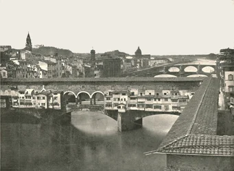 The Ponte Vecchio, Florence, Italy, 1895