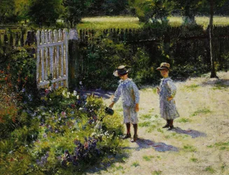 Children in the Garden