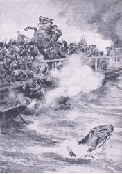 Sevastopol: The retreat over the bridge of boats