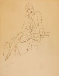 Robed Model