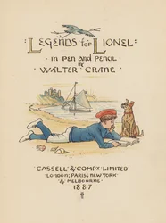 Title-page Illustration for Legends for Lionel by Walter Crane