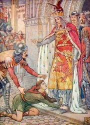 Young Owen Appeals to the King