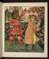 Illustration for Beauty and the Beast